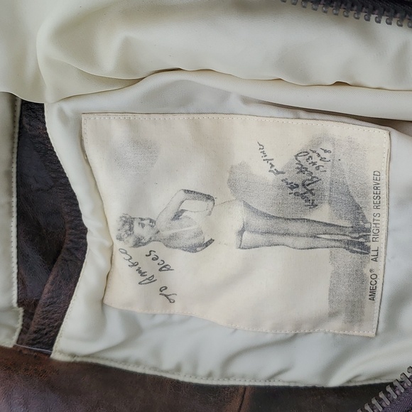 Ameco Vintage Flight Jacket Men's XL - Picture 12 of 16